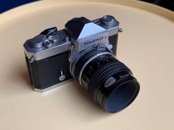 Nikon Nikomat FT met 55mm /2.8 micro objectief beschikbaar voor biedingen