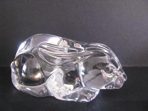 Nachtmann * kristal * NIEUWSTAAT * konijn / rabbit, Antiek en Kunst, Antiek | Glas en Kristal, Ophalen of Verzenden
