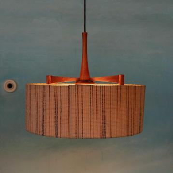 Vintage Temde leuchten hanglamp, midmod sixties pendant beschikbaar voor biedingen
