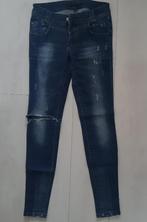 17- New Yorker Fishbone dames spijkerbroek maat 27, Ophalen, Zo goed als nieuw, Blauw, W27 (confectie 34) of kleiner