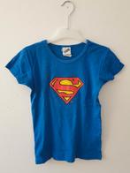 Vintage DC Superman USA t-shirt, Gedragen, Maat 34 (XS) of kleiner, Blauw, Ophalen of Verzenden