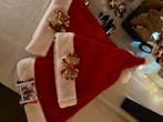 Kerstmuts met haarstrik, Diversen, Kerst, Ophalen of Verzenden, Zo goed als nieuw