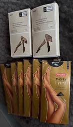 Panties(10x) - 15 den 36-40 zwart zijde glans + huid - nieuw, Maat 36/38 (S), Zwart, Nieuw, Ophalen of Verzenden