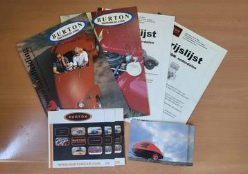 Burton Kitcar pakket : Bouwhandleiding , Prijslijsten en div beschikbaar voor biedingen