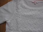Top Jeff maat XS, Kleding | Dames, Tops, Ophalen, Wit, Zo goed als nieuw, Korte mouw