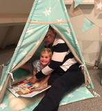 Te koop: prachtige complete tipi tent, Ophalen of Verzenden, Zo goed als nieuw