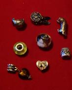 Zilveren Bedels Pandora Stijl en hangers., Overige merken, Gebruikt, Ophalen of Verzenden, 4 bedels of meer