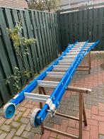 Professionele  reformladder 2x12 sporten., Doe-het-zelf en Verbouw, Ladders en Trappen, Ophalen of Verzenden, Zo goed als nieuw