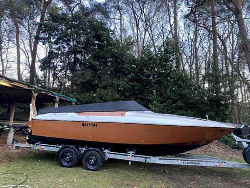 Performance 707, Watersport en Boten, Speedboten, Zo goed als nieuw, 6 meter of meer, Benzine, 200 pk of meer, Polyester, Binnenboordmotor