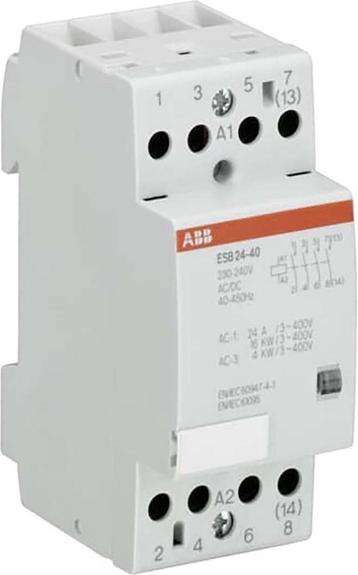 ABB ESB 24-40 Magneetschakelaar 230-240V Ac/Dc beschikbaar voor biedingen