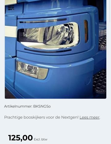 Booskijkers Scania beschikbaar voor biedingen