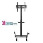 TV vloerstandaard, TV voet, Rijdbare TV standaard met rem, Nedis, Nieuw, Info@marbeco.nl, Ophalen of Verzenden