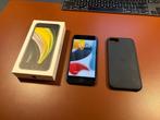 Apple iPhone SE 2nd gen Black 64 GB 2020 A2275 + Apple hoes, Gebruikt, Zwart, Ophalen of Verzenden, 64 GB