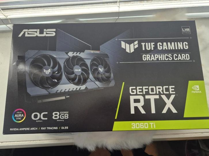 ASUS TUF RTX 3060TI (OC Edition 8G GDDR6X), Computers en Software, Videokaarten, Zo goed als nieuw, Nvidia, PCI-Express 4.0, GDDR6