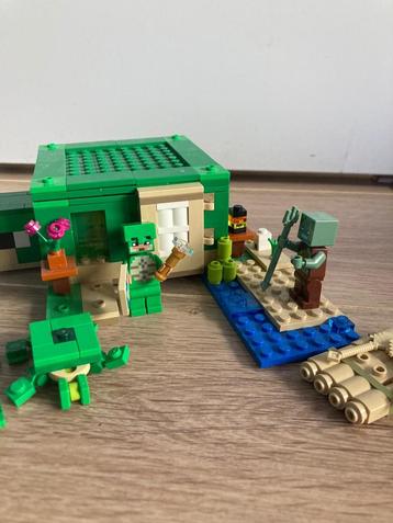 LEGO Minecraft Het Schildpadstrandhuis - 21254 beschikbaar voor biedingen