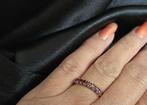 Gouden Vintage ring met edelsteen robijn. 2025/518., Sieraden, Tassen en Uiterlijk, Antieke sieraden, Ophalen of Verzenden, Goud