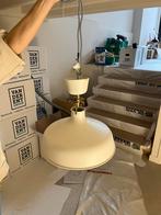 Witte Hanglamp - 37cm, Ophalen, Gebruikt, Metaal, Minder dan 50 cm