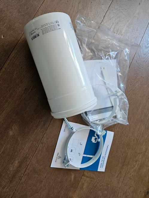 Twinsafe extension PP 80/125 L=250 + beugels, Doe-het-zelf en Verbouw, Verwarming en Radiatoren, Nieuw, 800 watt of meer, Ophalen of Verzenden