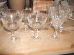 8x Cristal d`Arques Pompadour kristal glas glasservies, Ophalen