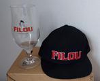 Filou speciaalbier: Glas & Cap / Pet, Verzamelen, Biermerken, Overige merken, Glas of Glazen, Zo goed als nieuw, Verzenden