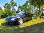 Mercedes-Benz CLK 1.8 Clk200 Kompr Cabriolet AUT 2007 Zwart, Auto's, Mercedes-Benz, Achterwielaandrijving, Cabriolet, 4 stoelen