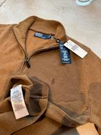Nieuwe originele Ralph Lauren zip sweater trui XL, Ophalen of Verzenden, Nieuw, Maat 56/58 (XL), Bruin