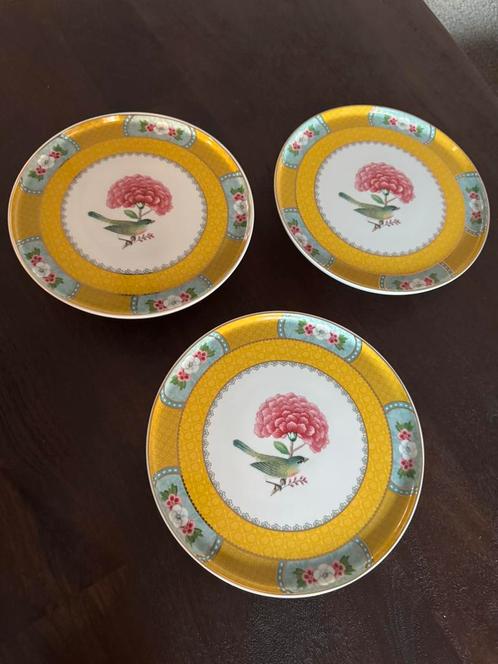 3 taartplateau’s Pip Studio Blushing Birds – limited edition, Huis en Inrichting, Keuken | Servies, Zo goed als nieuw, Schaal of Schalen