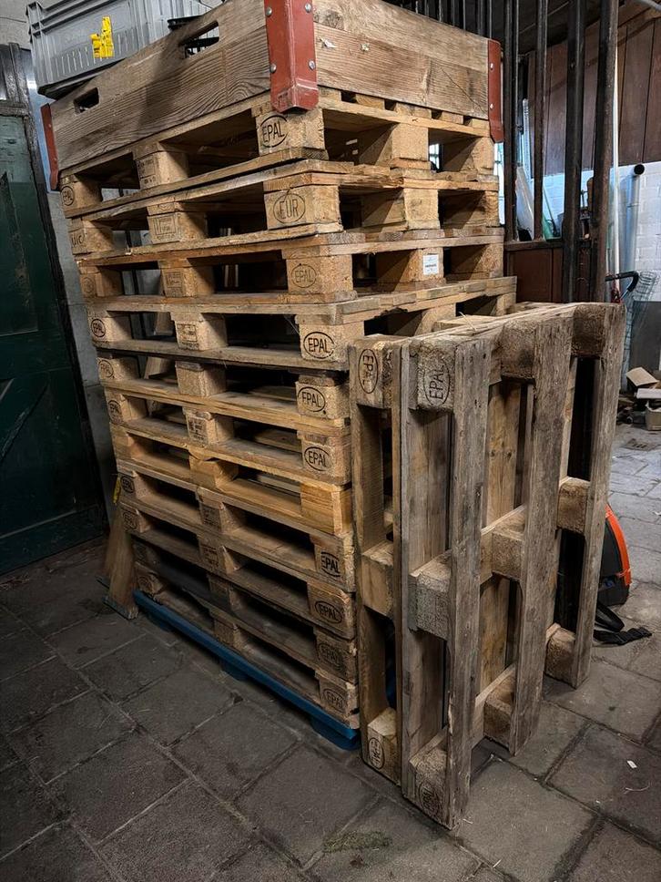 Euro pallets / EPAL pallets, Doe-het-zelf en Verbouw, Hout en Planken, Gebruikt, Pallet, Ophalen