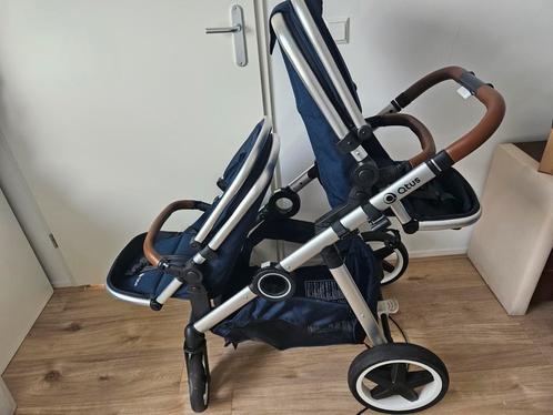 Duowagen kinderwagen Qtus, ZGAN, Kinderen en Baby's, Kinderwagens en Combinaties, Zo goed als nieuw, Overige merken, Duowagen