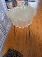 Vintage IKEA Hatten bijzettafel - Ehlén Johansson, Minder dan 45 cm, Gebruikt, Rond, Ophalen of Verzenden