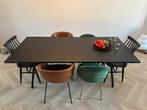 HAY loop stand tafel (200 cm) zwart, Huis en Inrichting, Ophalen, Gebruikt, 200 cm of meer, 50 tot 100 cm