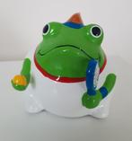 Spaarpot Kikker tennis outfit, Verzamelen, Spaarpotten, Ophalen of Verzenden, Nieuw, Steen, Aardewerk of Keramiek, Dier