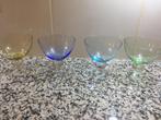 Leuke gezellige serveerglazen gekleurd!, Huis en Inrichting, Keuken | Servies, Ophalen of Verzenden, Zo goed als nieuw, Overige stijlen