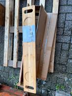 Partij gusta serveer plank hout 75x12 cm 36 stuks 100 euro, Ophalen of Verzenden, Nieuw, Rechthoekig, Hout