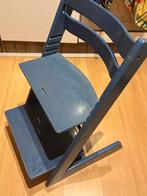 Tripp Trapp kinderstoel blauw, Kinderen en Baby's, Kinderstoelen, Ophalen of Verzenden, Gebruikt, Meegroeistoel, Aanschuifbaar