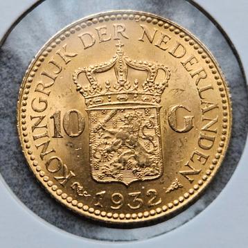 Gouden tientje 1932 beschikbaar voor biedingen