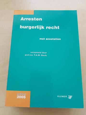 Arresten burgerlijk recht met annotaties beschikbaar voor biedingen