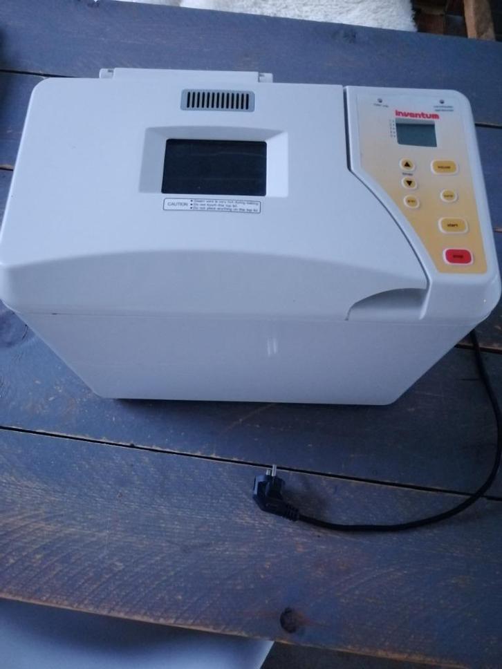 Broodbakmachine (luxeBM35), Witgoed en Apparatuur, Broodbakmachines, Gebruikt, Met timer, Kijkvenster, Meer dan 10 programma's
