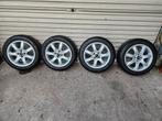 Mini Cooper velgen set met banden, Ophalen, Gebruikt, 16 inch, Banden en Velgen