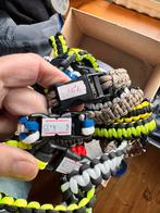 16 stuks nieuwe Gevlochten armbanden, Ophalen of Verzenden, Zo goed als nieuw, Overige kleuren, Overige materialen
