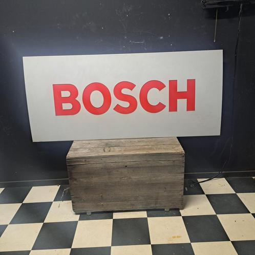 Bosch dealerSign lichtbak plaat, Verzamelen, Merken en Reclamevoorwerpen, Gebruikt, Reclamebord, Ophalen