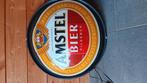 Amstel reclame bord verlicht, Ophalen, Gebruikt, Reclamebord