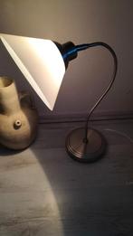 Bureaulamp, Huis en Inrichting, Lampen | Tafellampen, Ophalen, Gebruikt, Glas, Minder dan 50 cm