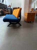 Orbit bank vintage artifort oranje blauw, Ophalen, Gebruikt, ., 2de hands