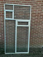 aluminium voliere panelen met gaas 1,45, Ophalen, Gebruikt, Aluminium, Volière