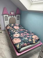 Prachtige Kasteelbed met verlichting incl. bureau -, Kinderen en Baby's, Kinderkamer | Bedden, Gebruikt, 100 cm of meer, 180 cm of meer