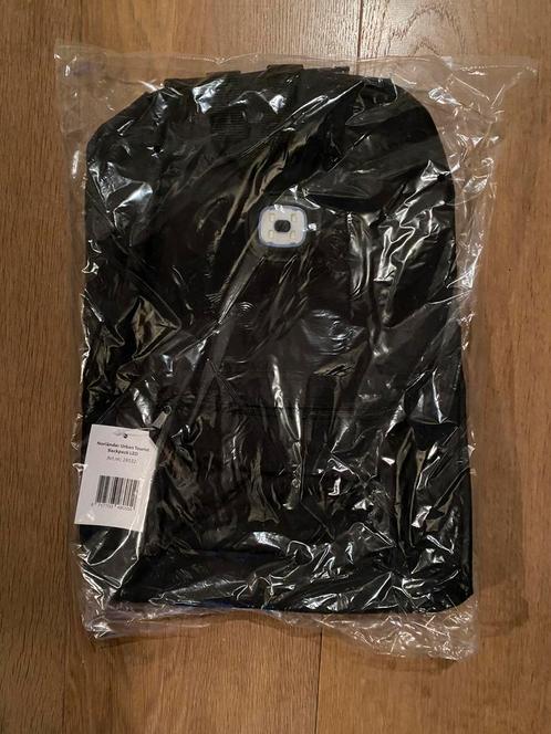 Nieuw:  zwarte Norlander Urban Tourist Backpack LED, Sieraden, Tassen en Uiterlijk, Tassen | Rugtassen, Nieuw, Overige merken