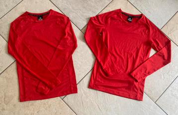 Twee thermoshirts Stanno maat 152 jongens in goede staat beschikbaar voor biedingen