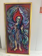 Willem Claassen - Modern Schilderij 'Engel' 2003 Acryl, Ophalen of Verzenden