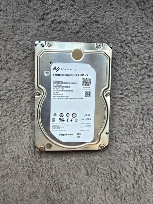 Seagate 2TB SAS Harde schijf, Computers en Software, Harde schijven, Zo goed als nieuw, Desktop, Extern, HDD, SCSI, Ophalen of Verzenden